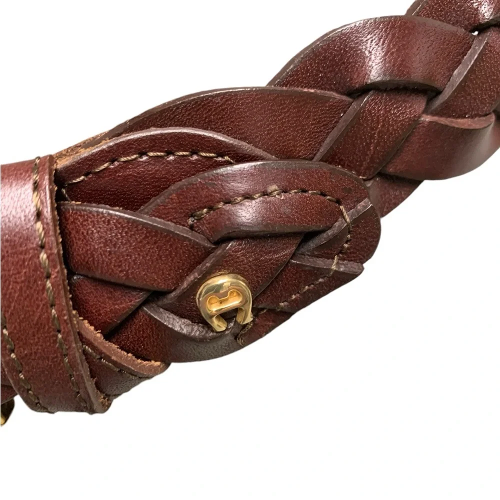 Vintage Leather Etienne Aigner Belt size S